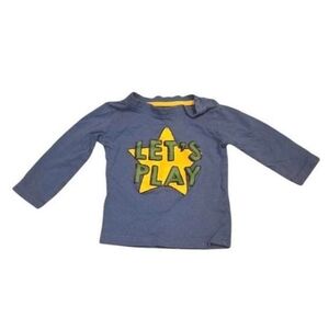 Kids Blue 'Let's Play' Shirt